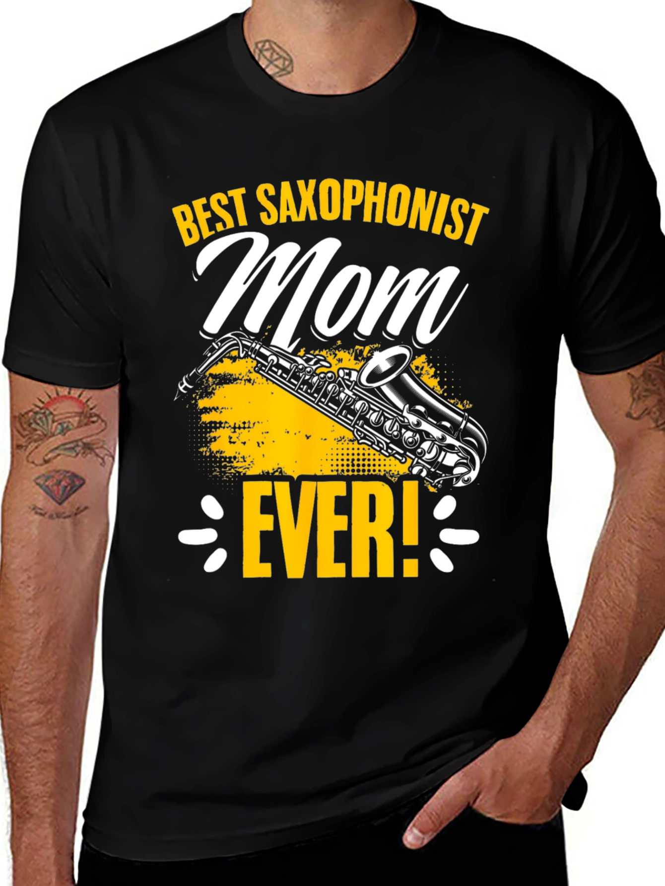Best Saxophonist Mom Ever T-Shirt