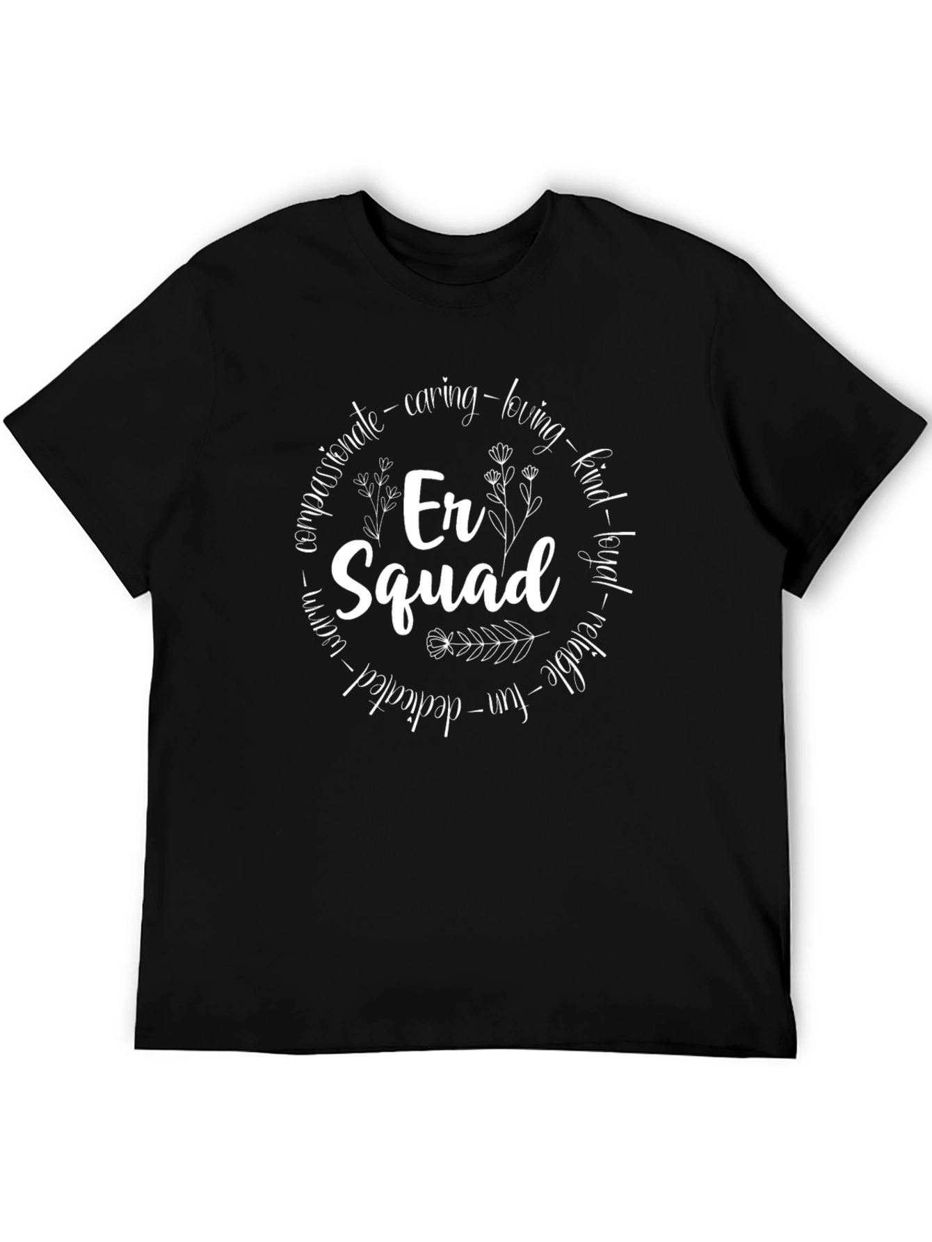 ER Squad Graphic Tee - Caring Emergency Staff T-Shirt