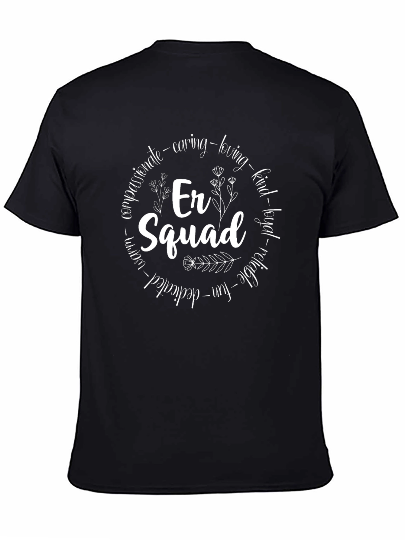 ER Squad Graphic Tee - Caring Emergency Staff T-Shirt