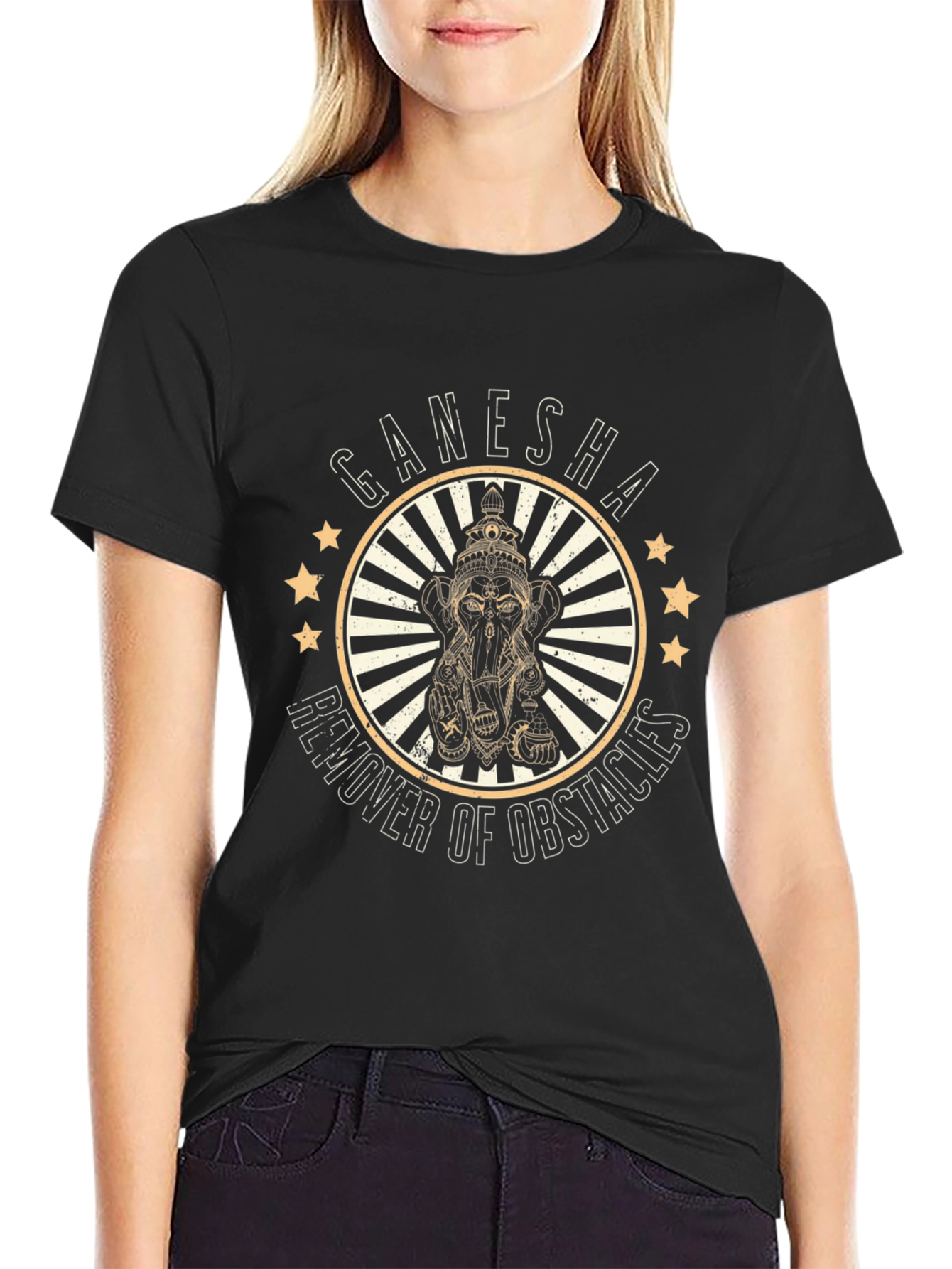 Ganesha Remover of Obstacles Graphic Tee