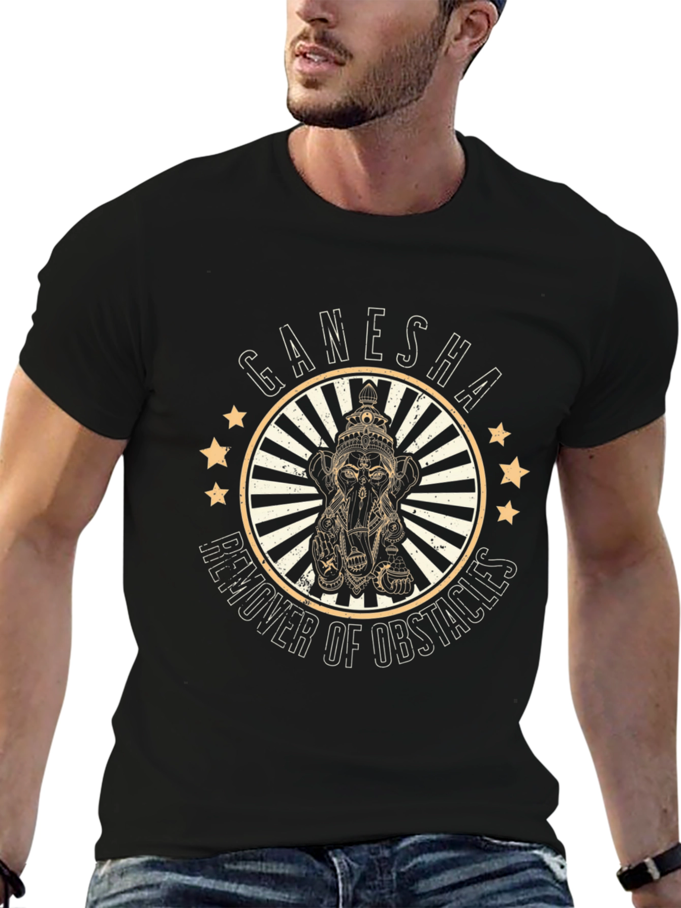 Ganesha Remover of Obstacles Graphic Tee