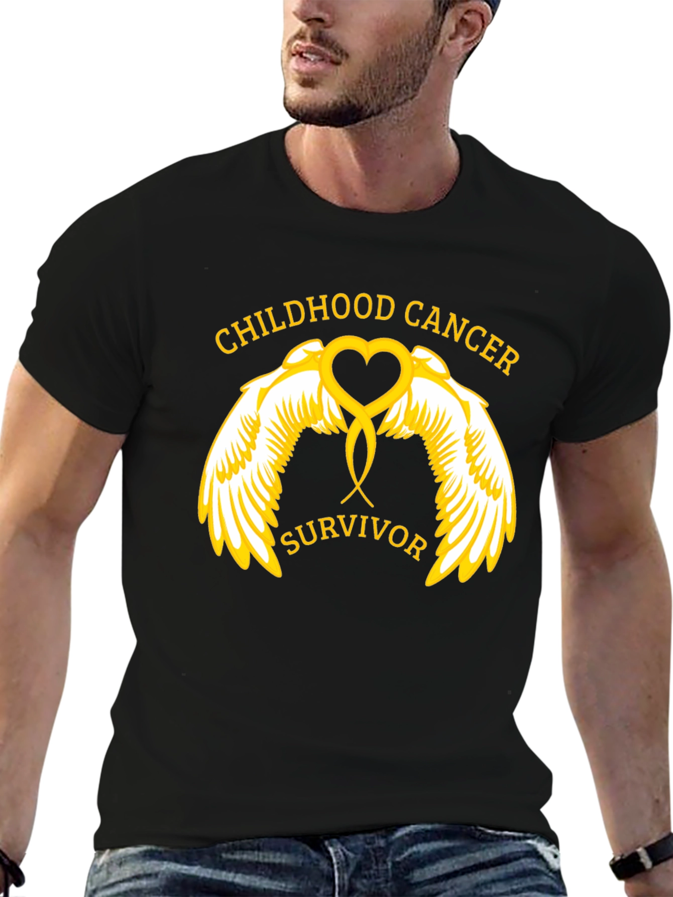 Childhood Cancer Survivor Graphic T-Shirt