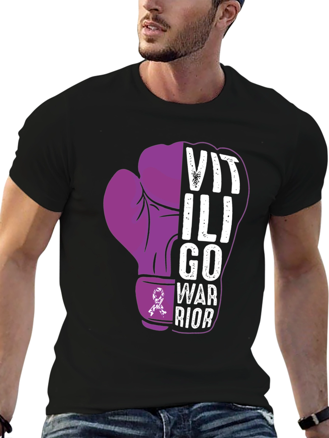 Vitiligo Warrior Awareness T-Shirt