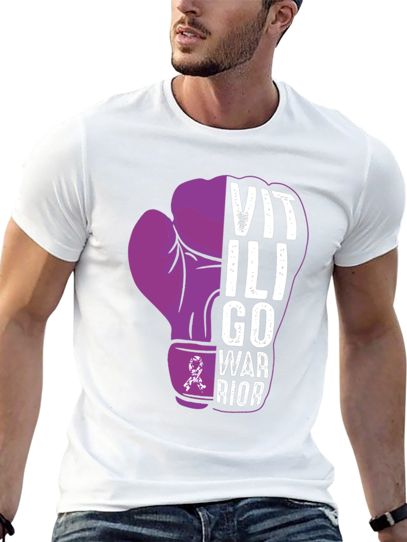 Vitiligo Warrior Awareness T-Shirt