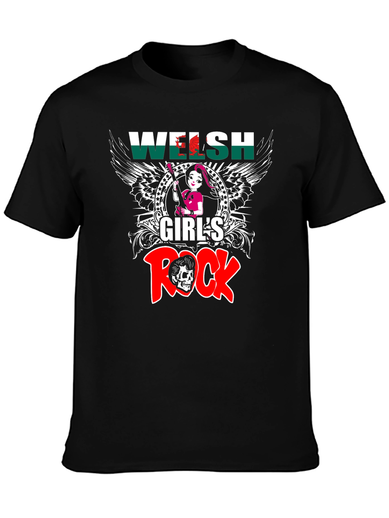 Welsh Girls Rock T-Shirt