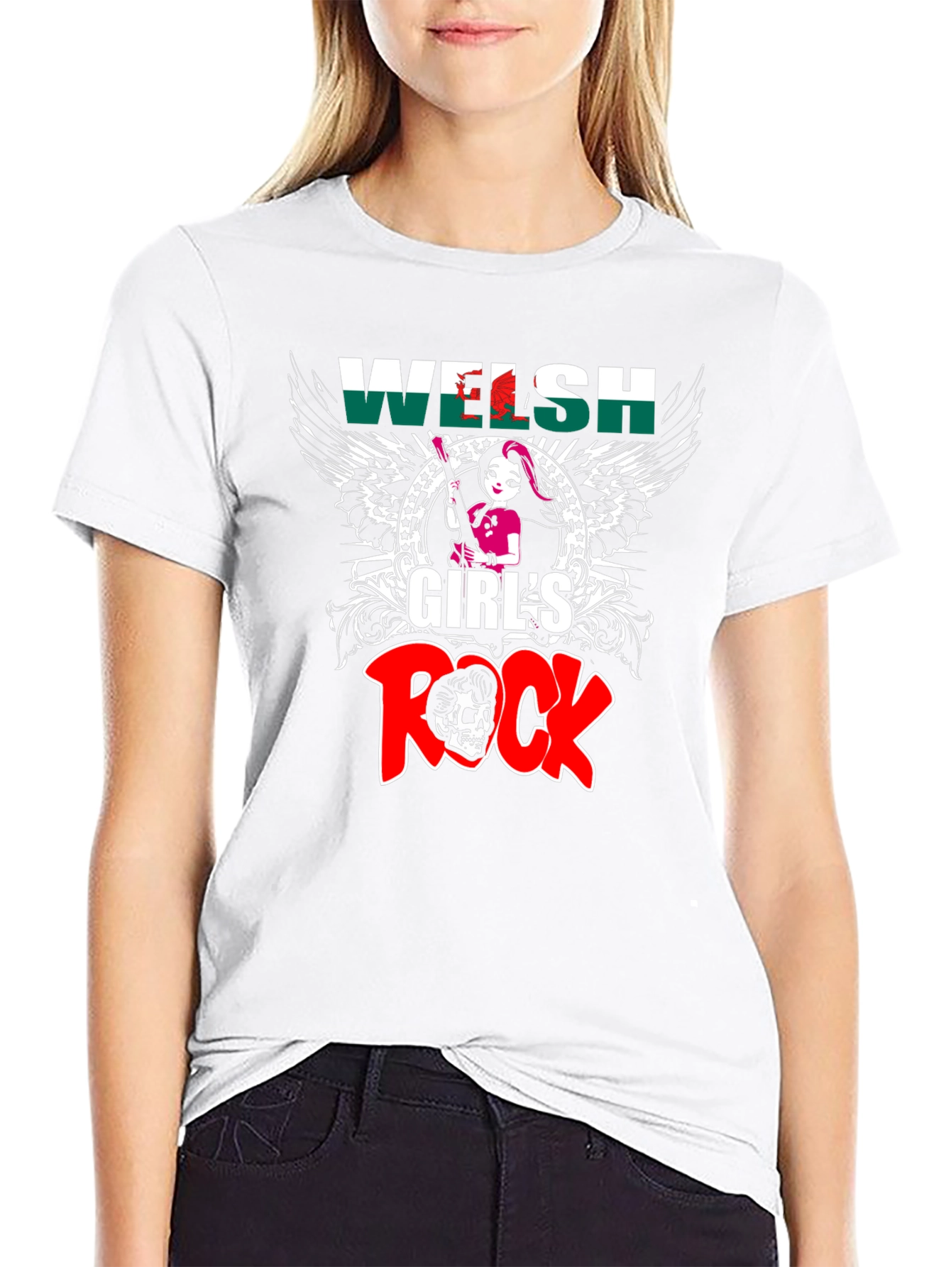 Welsh Girls Rock T-Shirt