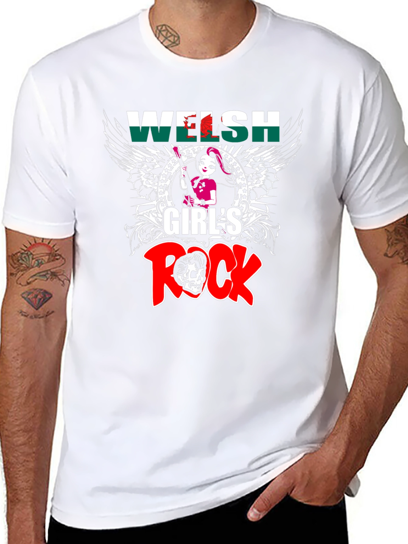 Welsh Girls Rock T-Shirt
