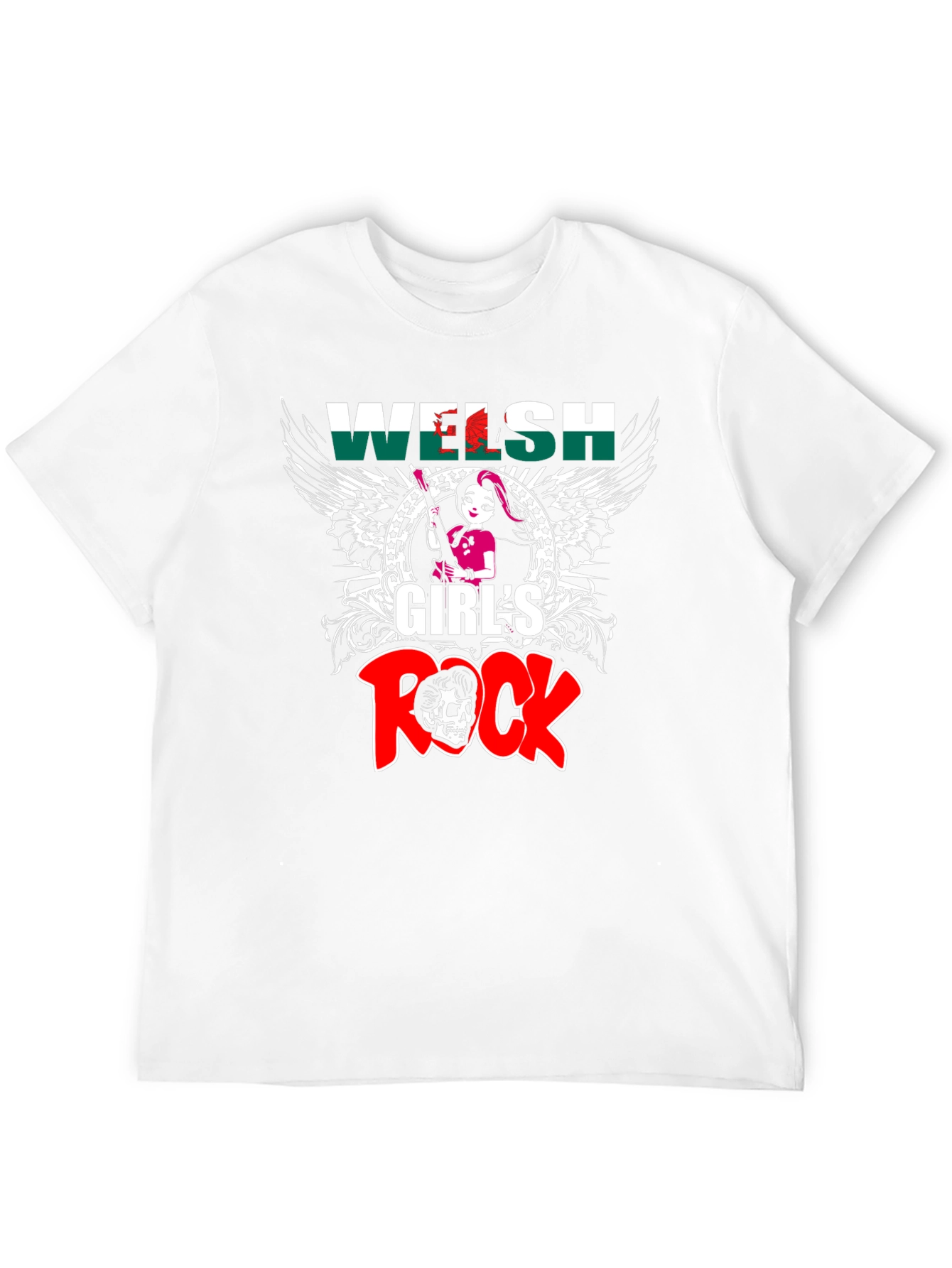 Welsh Girls Rock T-Shirt