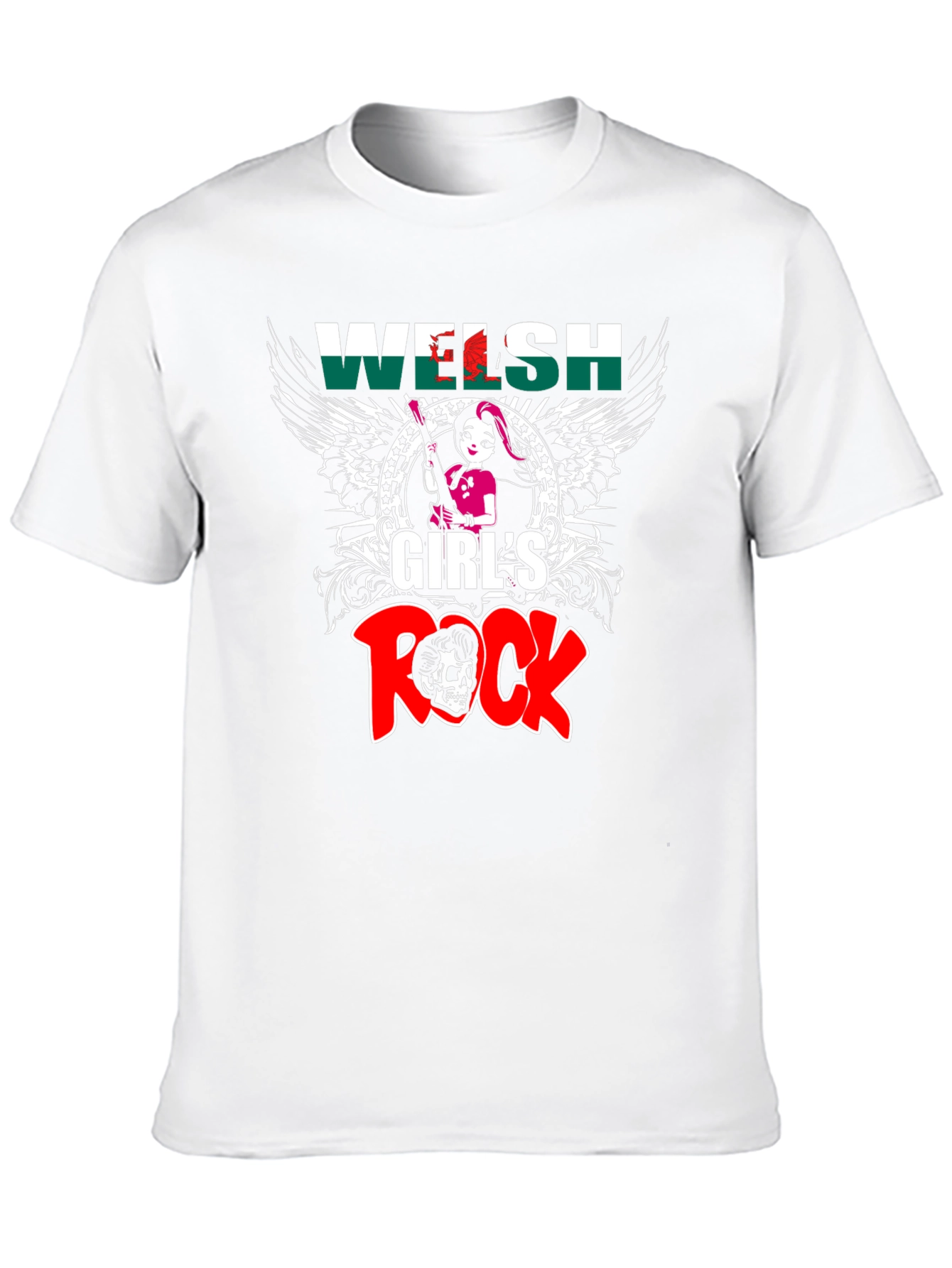 Welsh Girls Rock T-Shirt