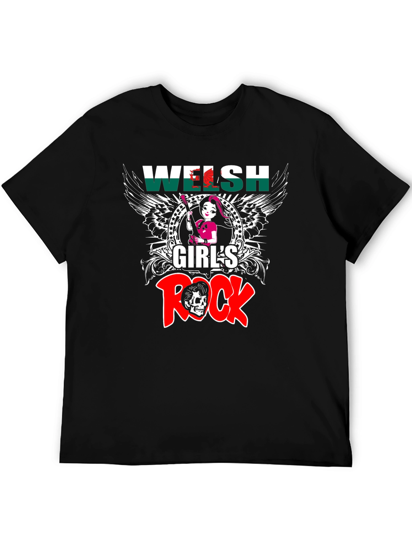 Welsh Girls Rock T-Shirt