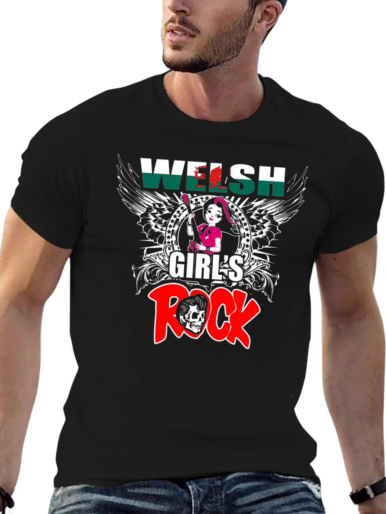 Welsh Girls Rock T-Shirt