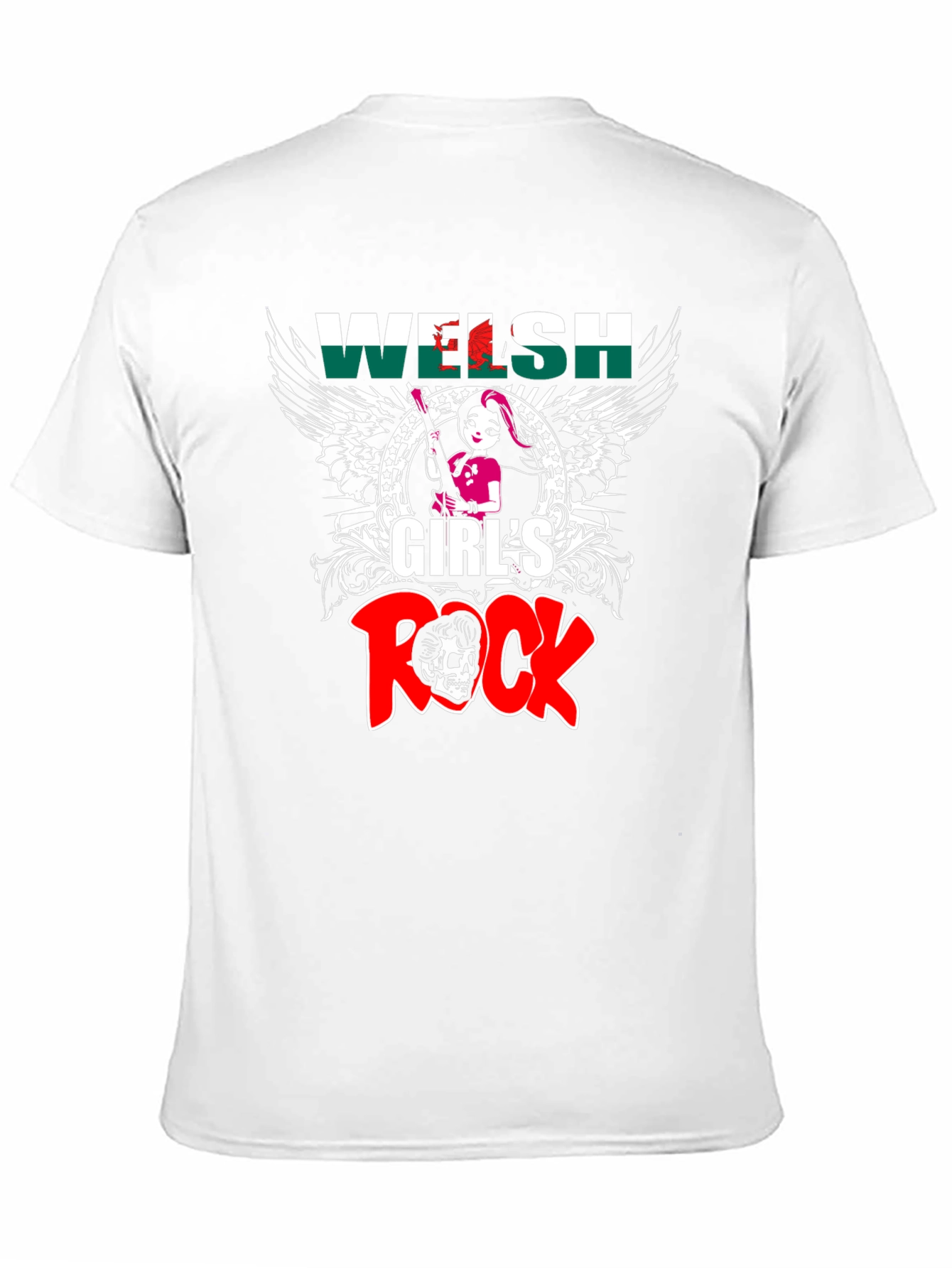 Welsh Girls Rock T-Shirt