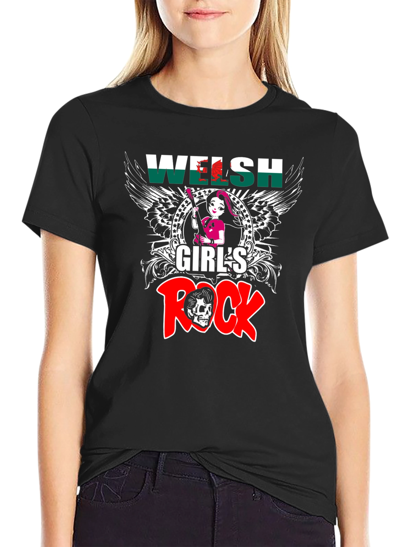 Welsh Girls Rock T-Shirt