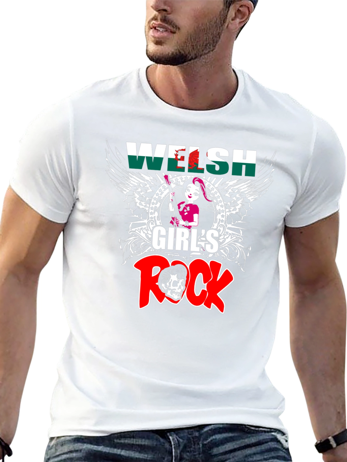 Welsh Girls Rock T-Shirt