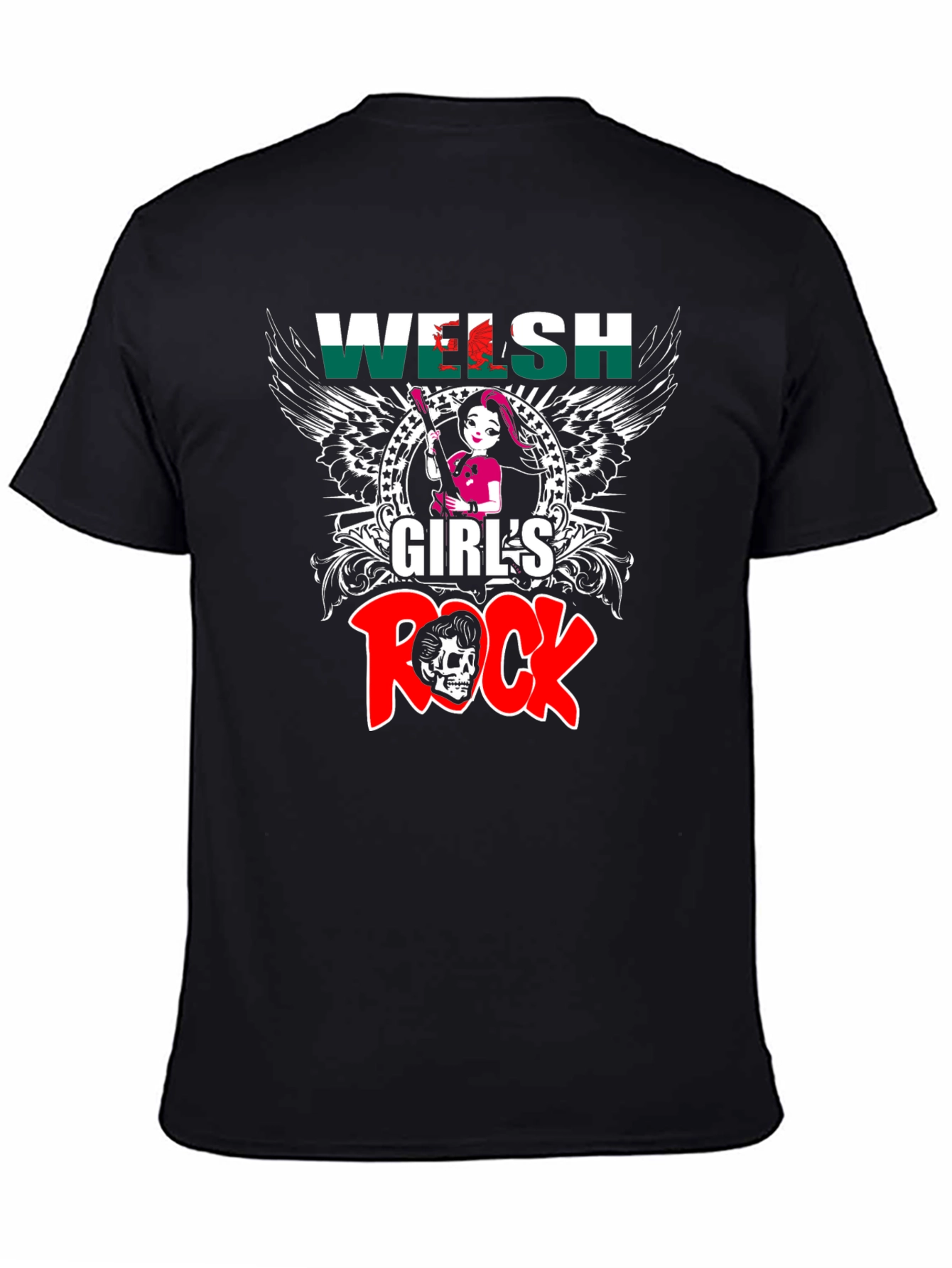 Welsh Girls Rock T-Shirt