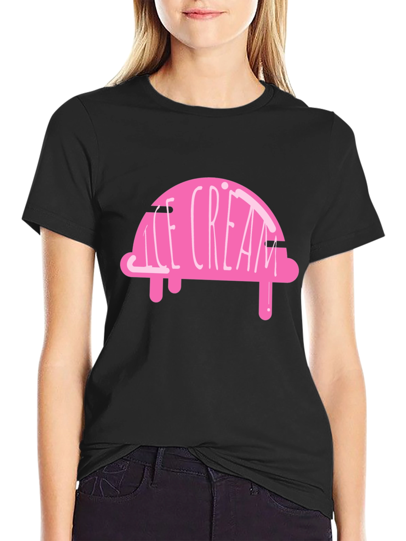 Ice Cream Graphic Tee - Stylish Unisex T-Shirt