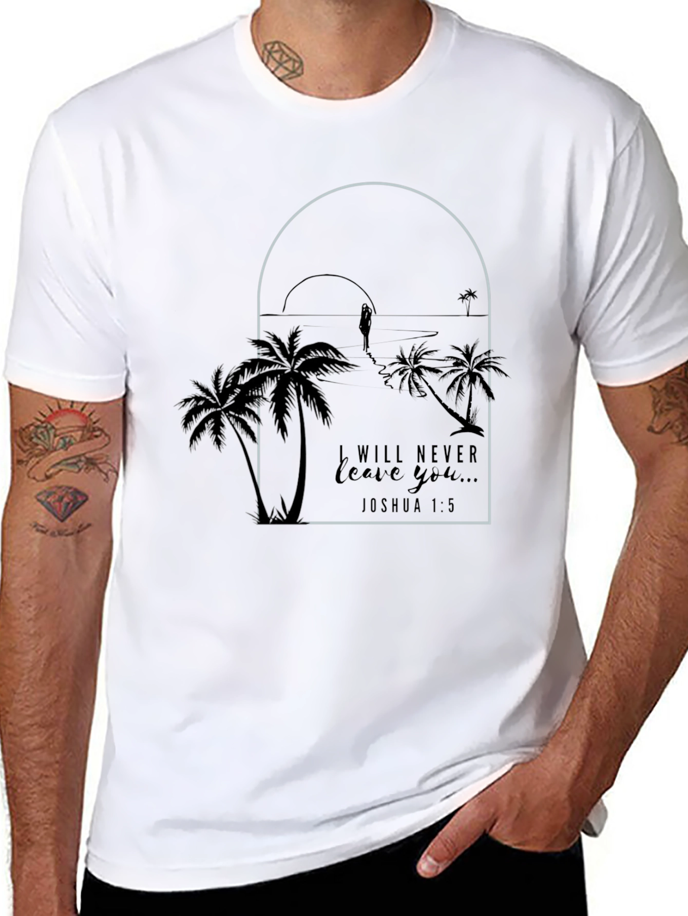 Faithful Promise Black T-Shirt