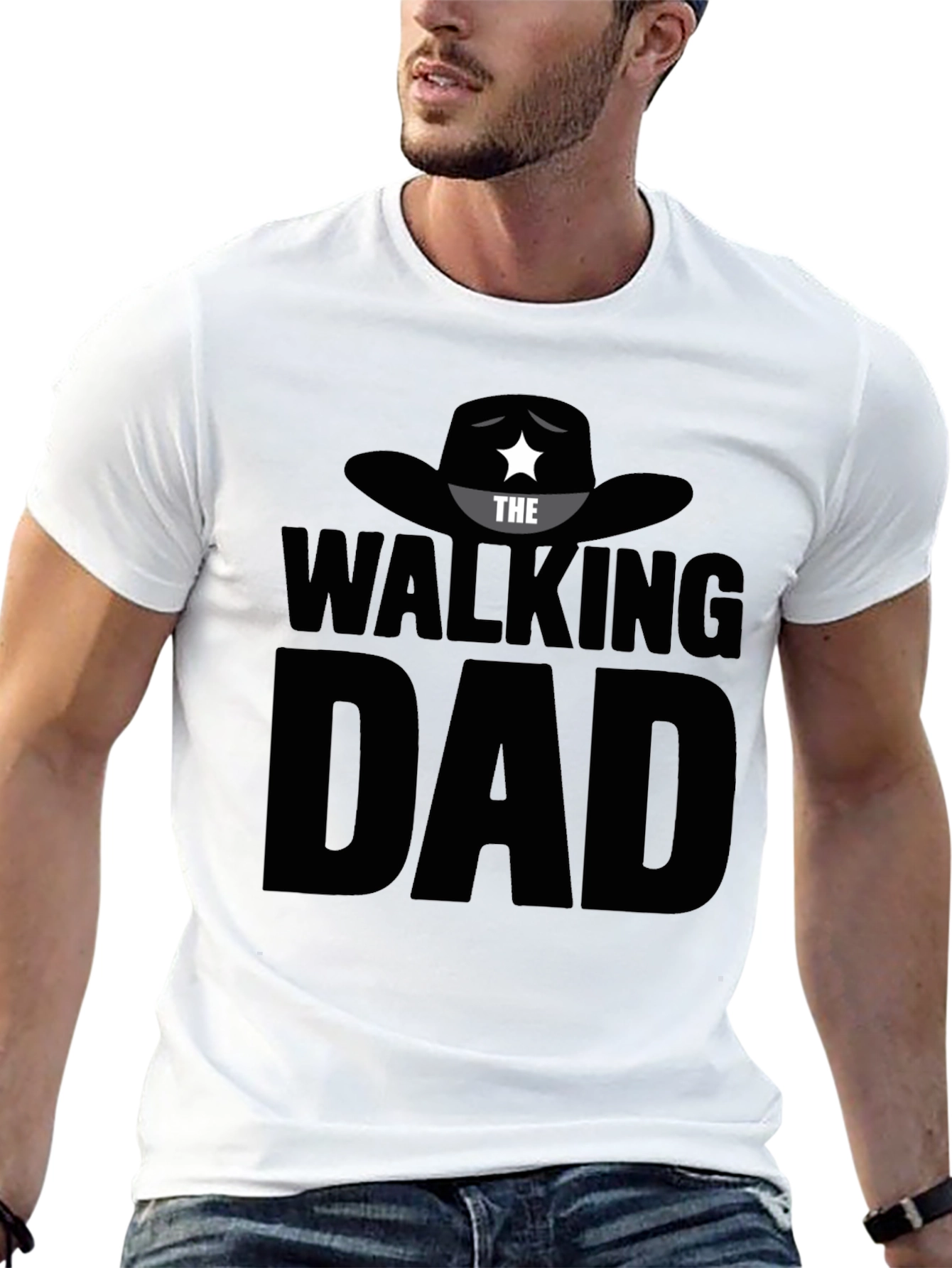 The Walking Dad T-Shirt - Fathers Day Gift