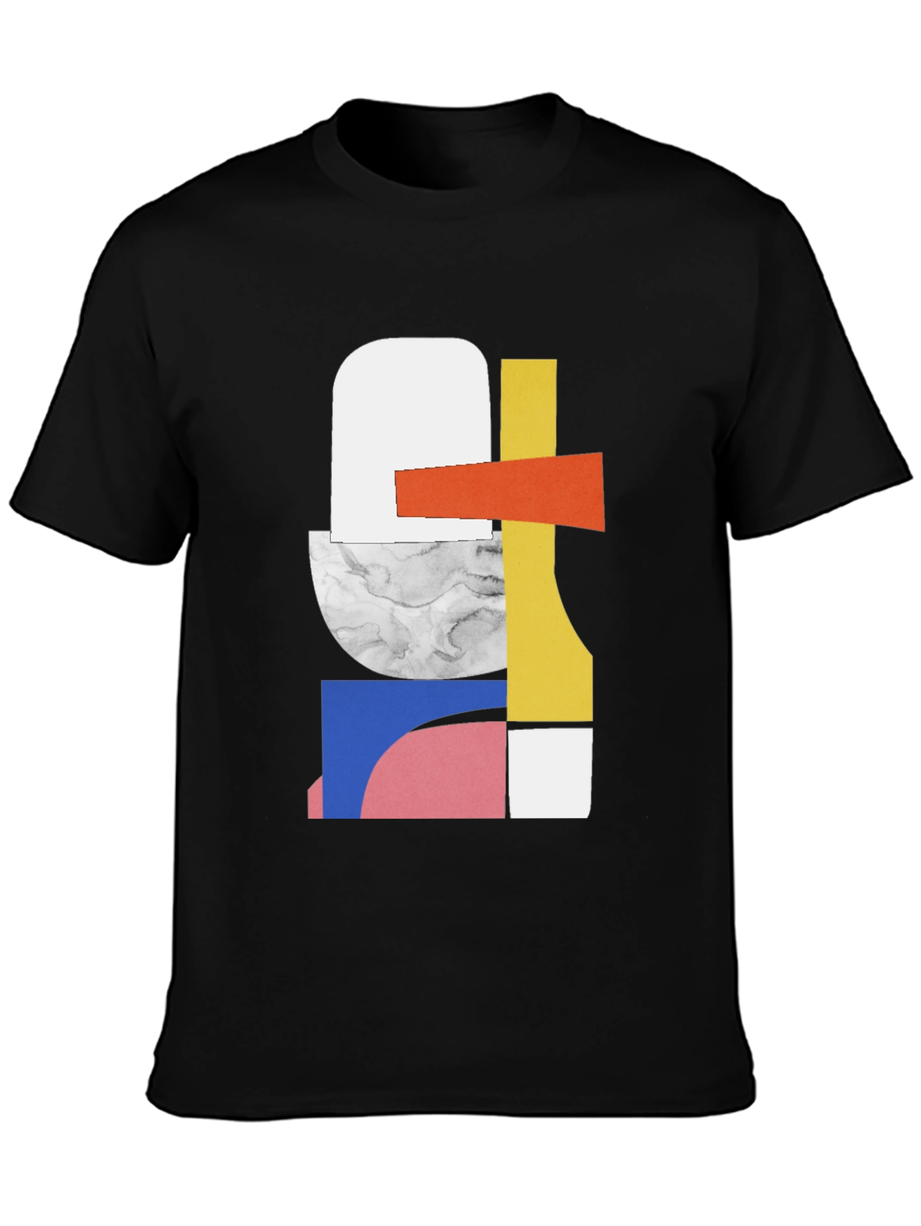 Abstract Geometric Art T-Shirt - Modern Style
