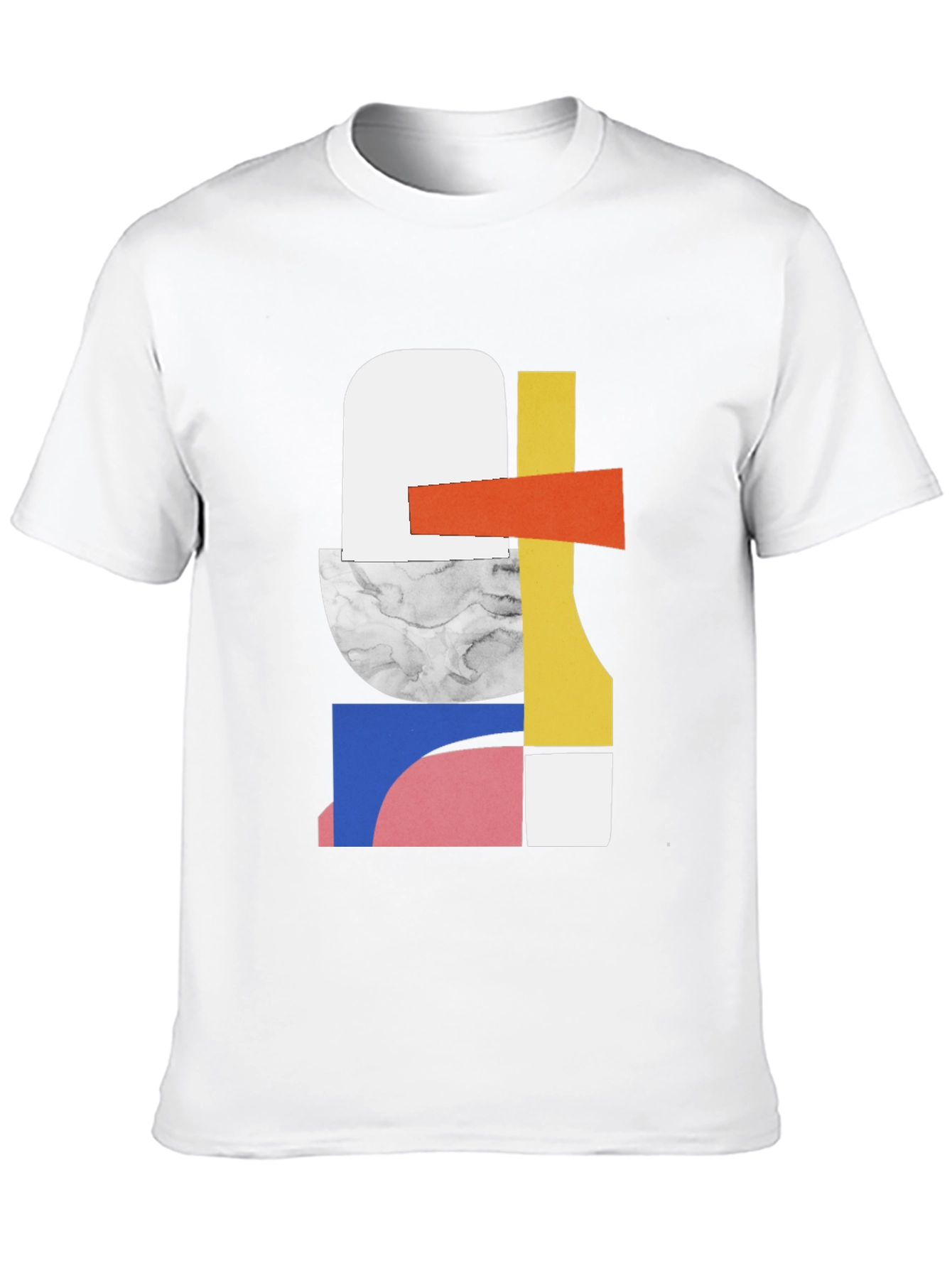Abstract Geometric Art T-Shirt - Modern Style