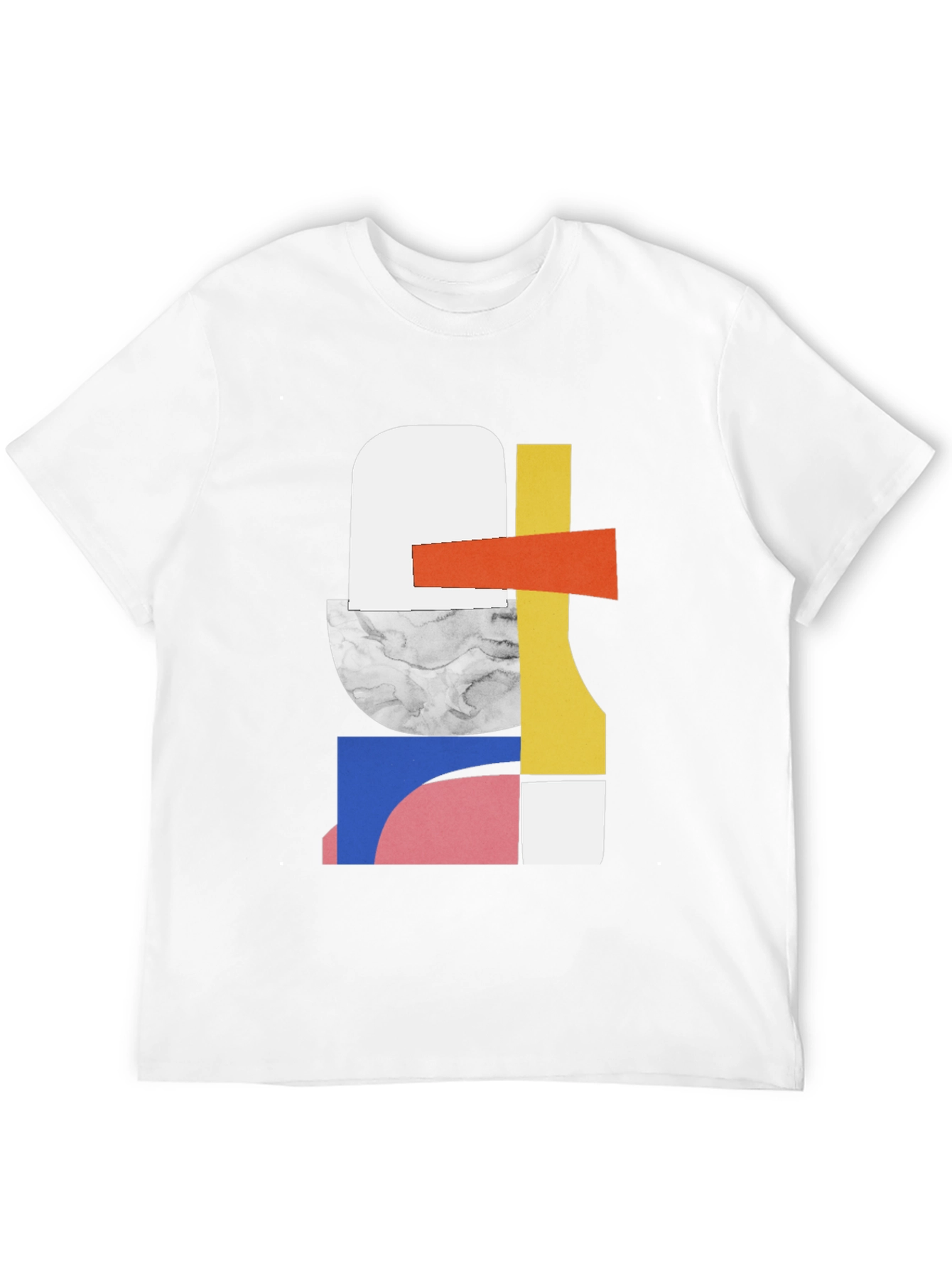 Abstract Geometric Art T-Shirt - Modern Style