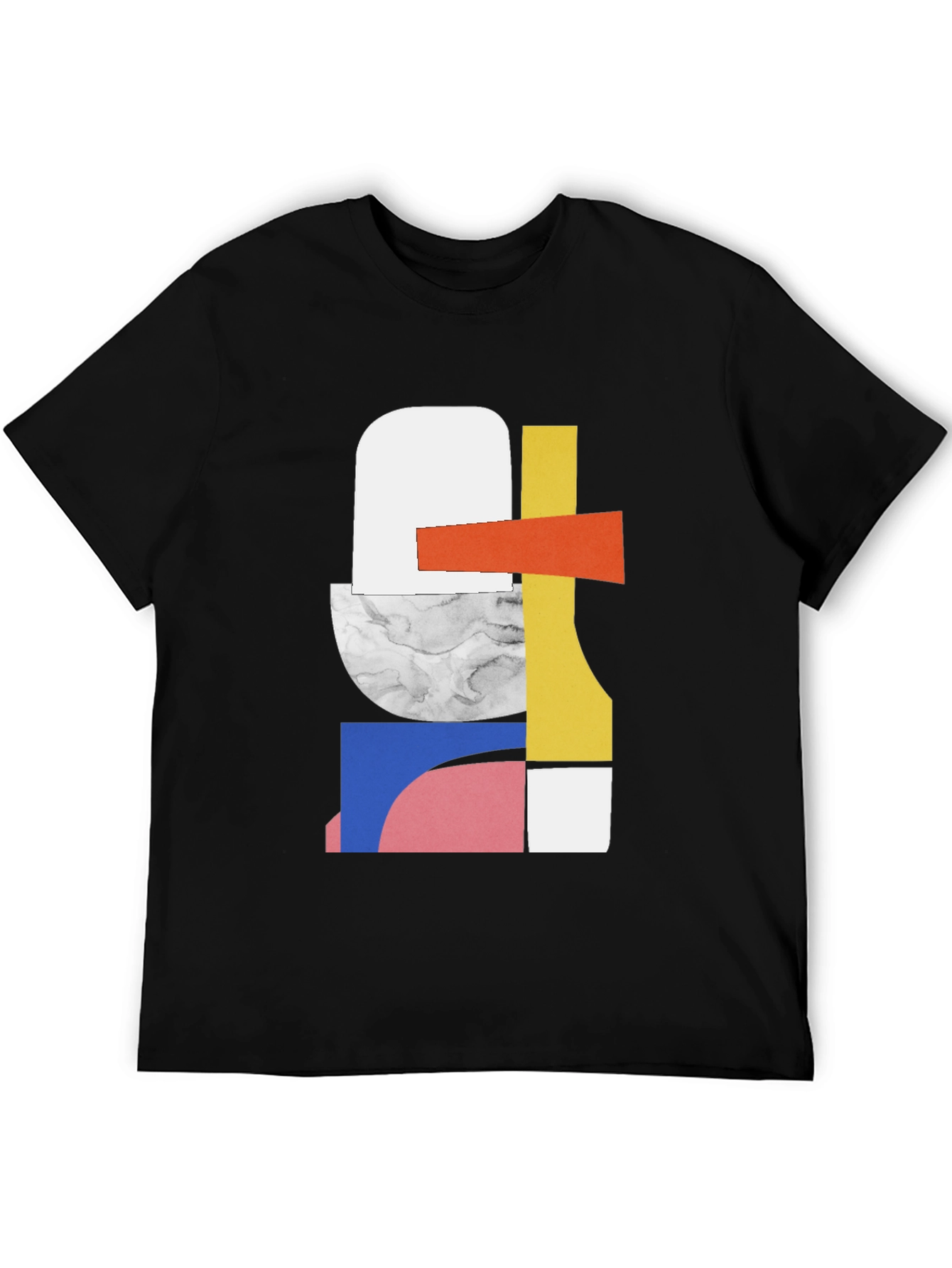 Abstract Geometric Art T-Shirt - Modern Style