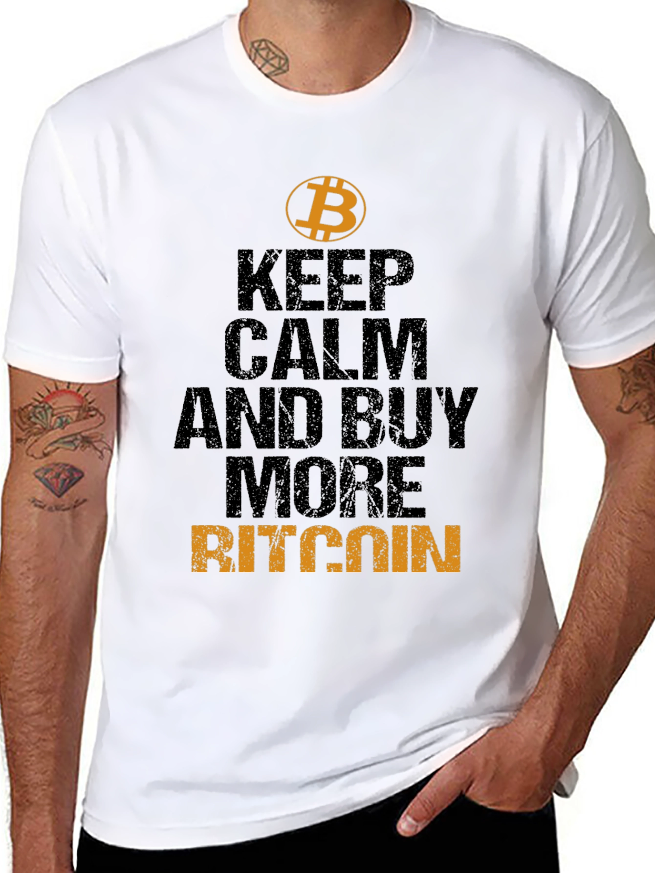 Keep Calm and Buy Bitcoin T-Shirt