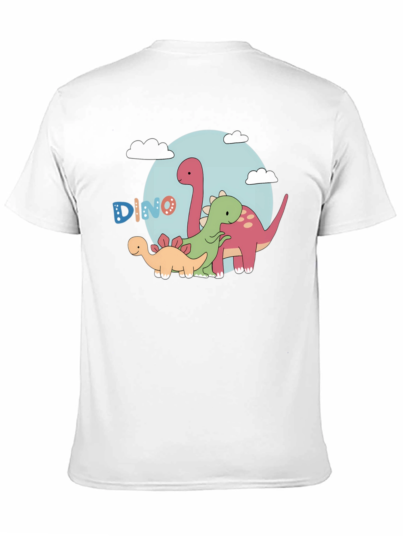 Dino T-Shirt - Cartoon Dinosaur Graphic Tee