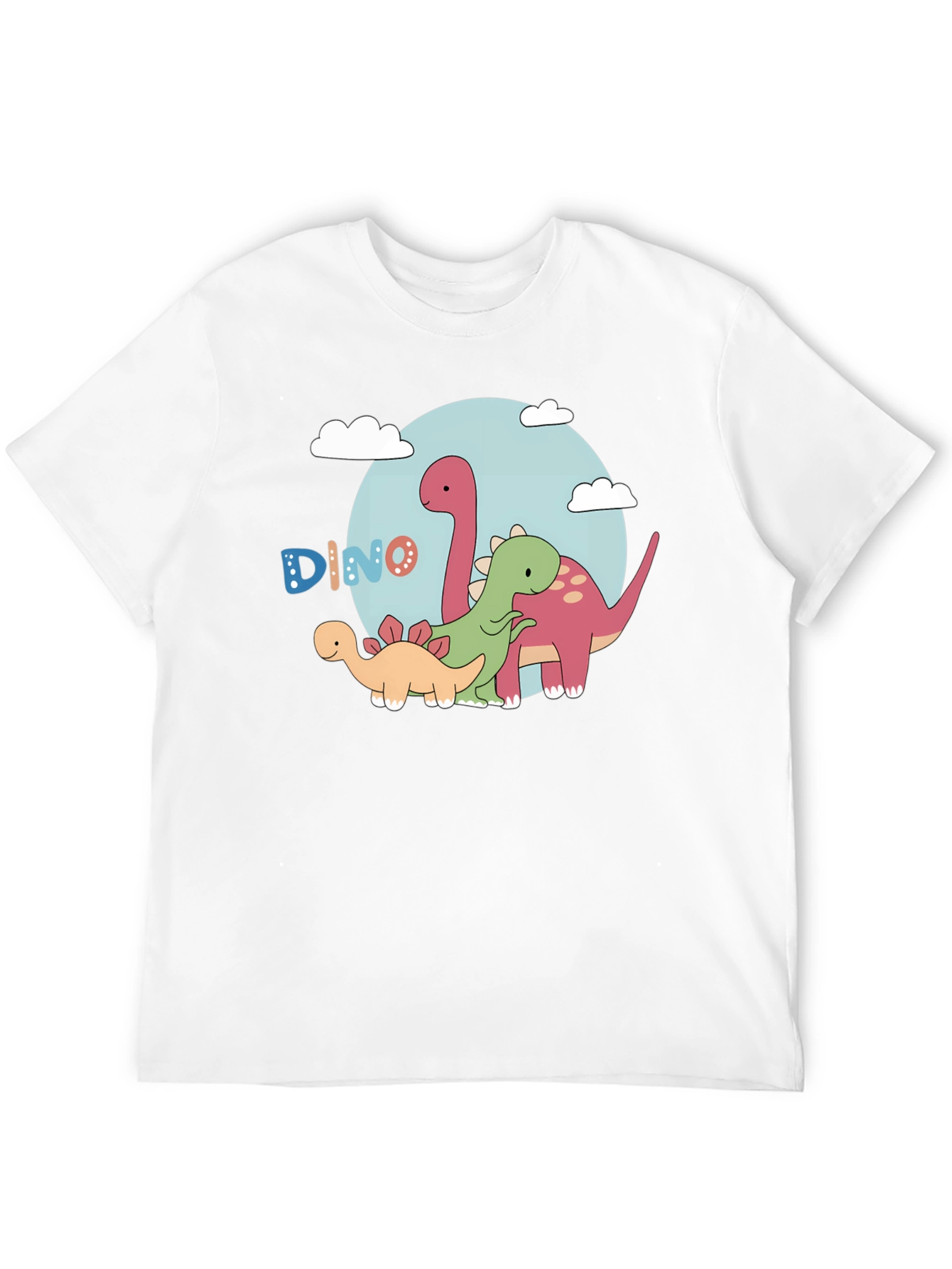 Dino T-Shirt - Cartoon Dinosaur Graphic Tee