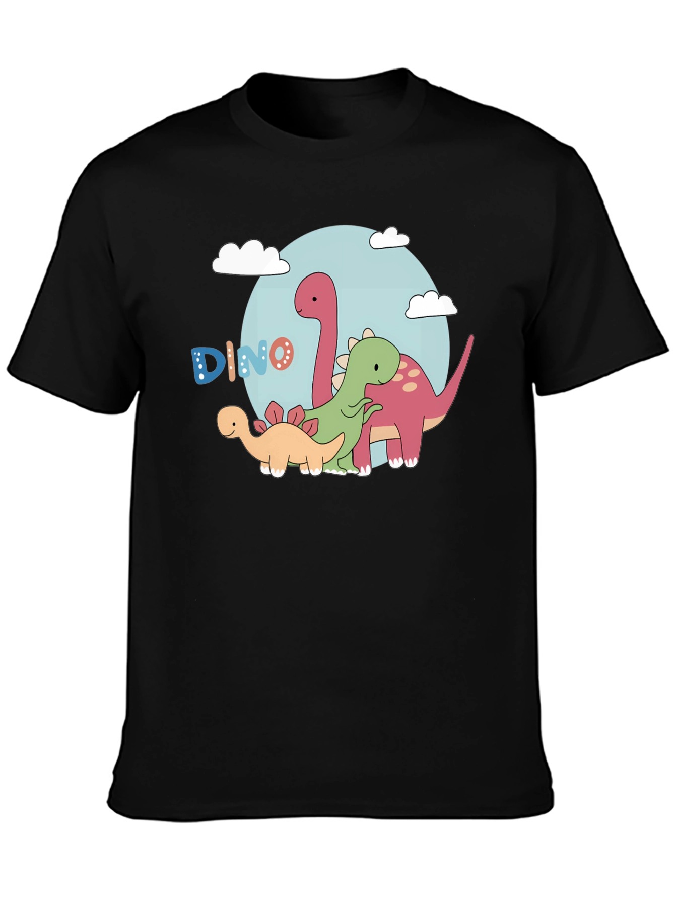 Dino T-Shirt - Cartoon Dinosaur Graphic Tee