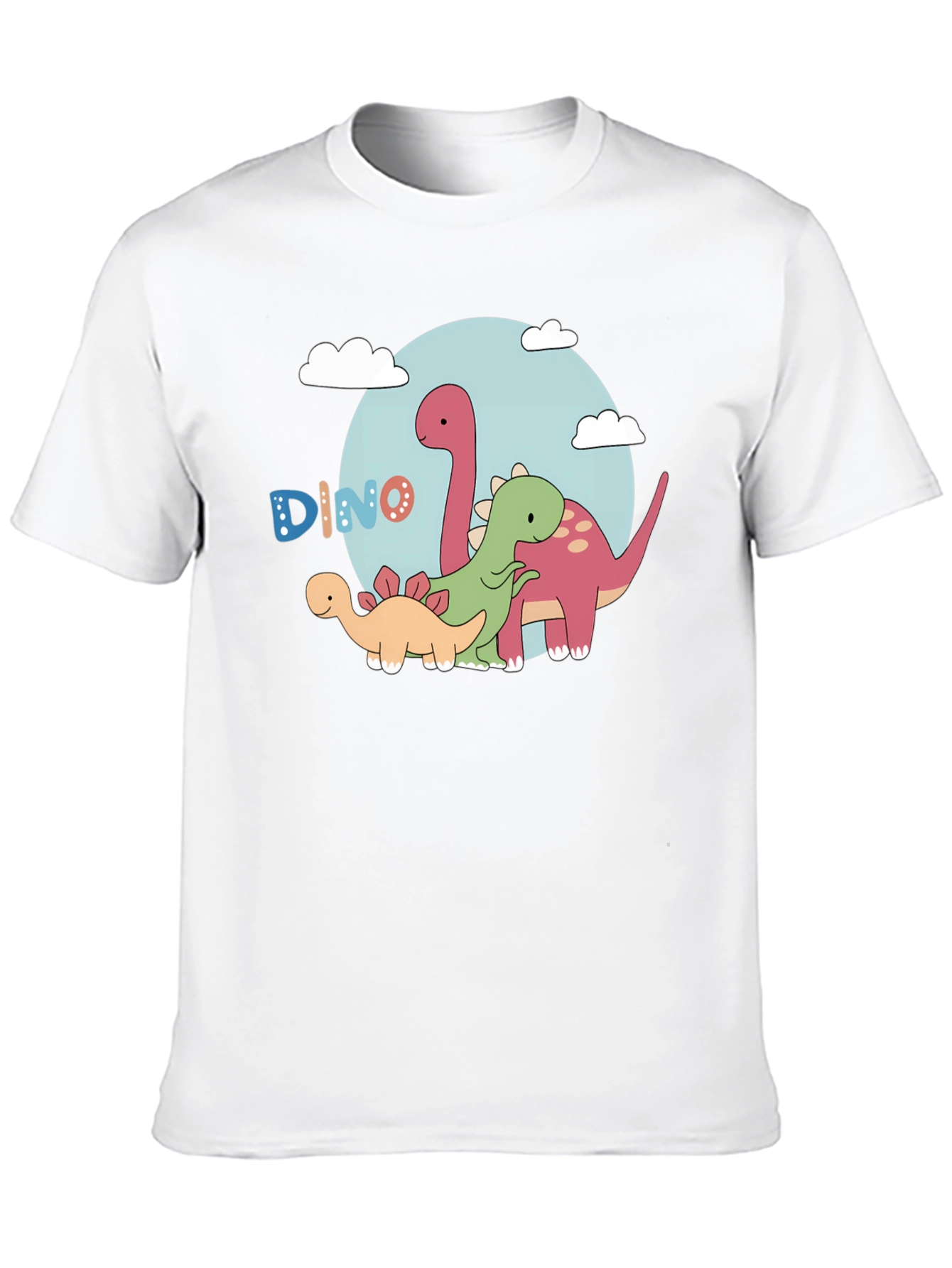 Dino T-Shirt - Cartoon Dinosaur Graphic Tee