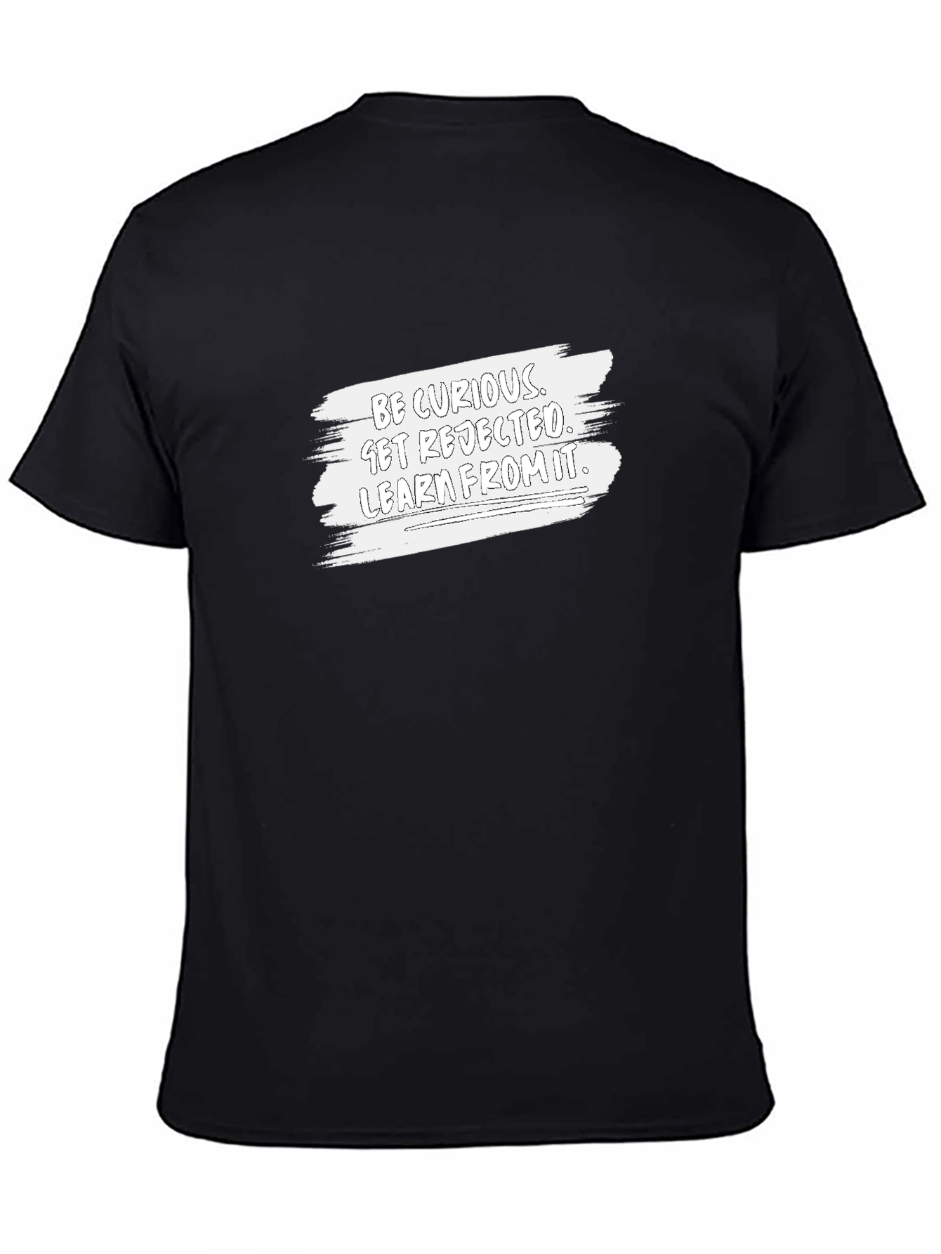 Be Curious Graphic Tee - Black