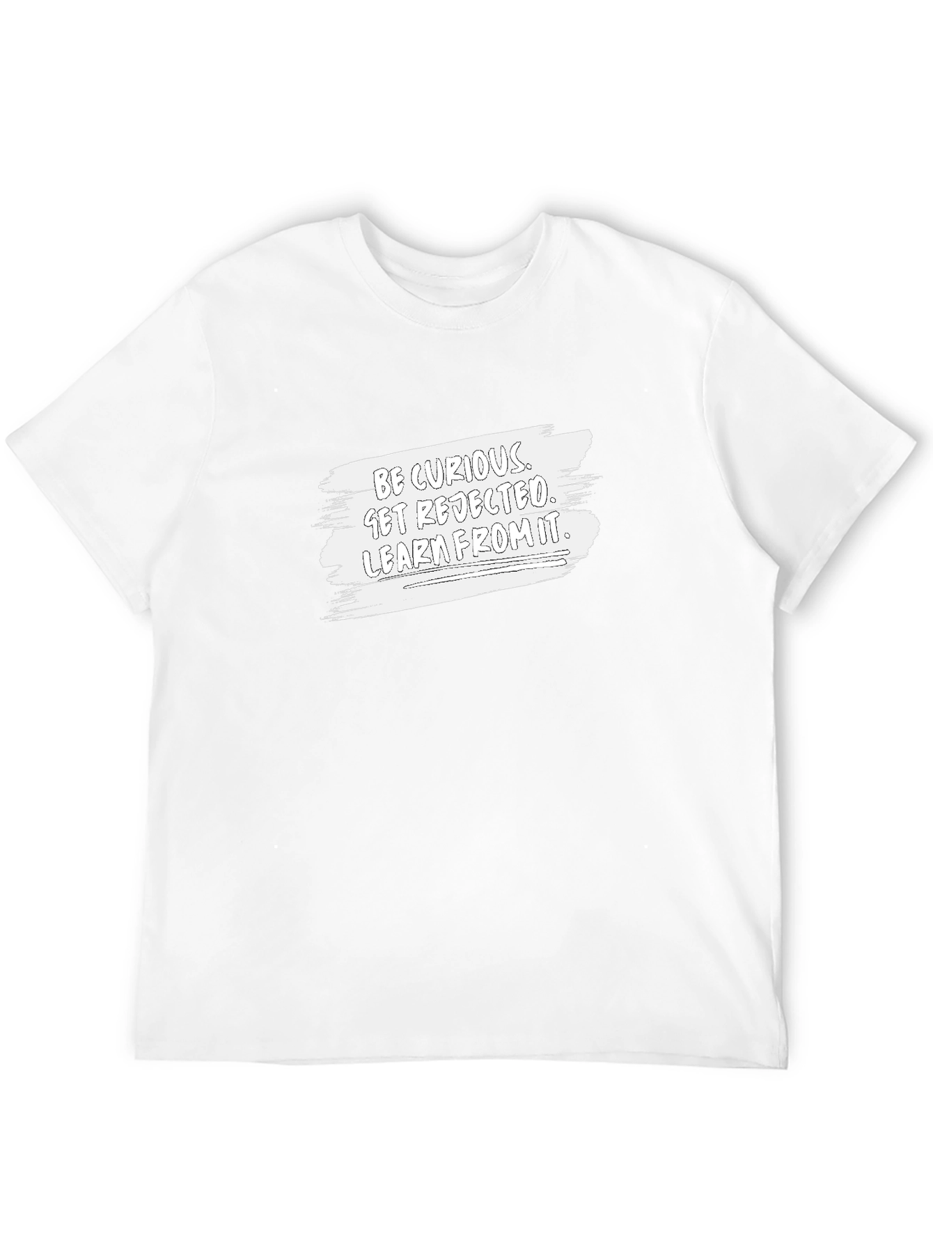 Be Curious Graphic Tee - Black