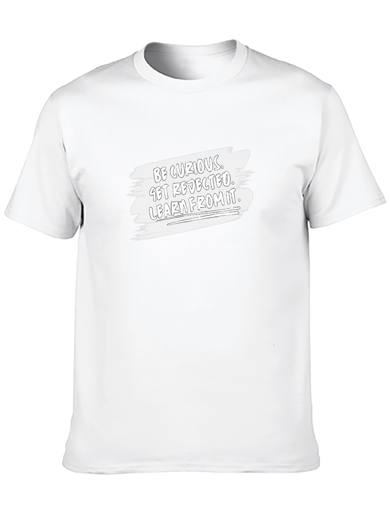 Be Curious Graphic Tee - Black