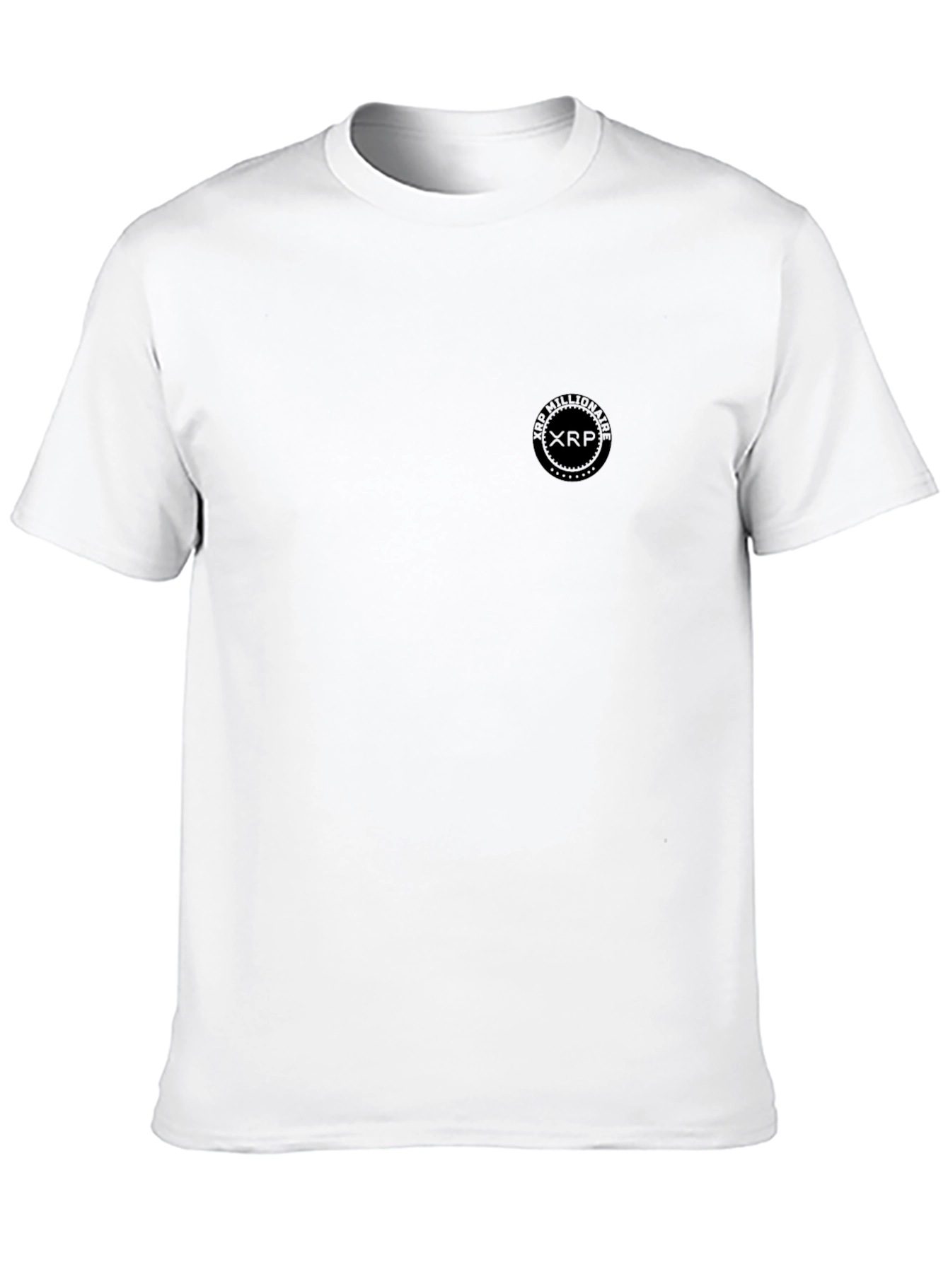 Mens Black XRP T-Shirt - Crypto Fashion