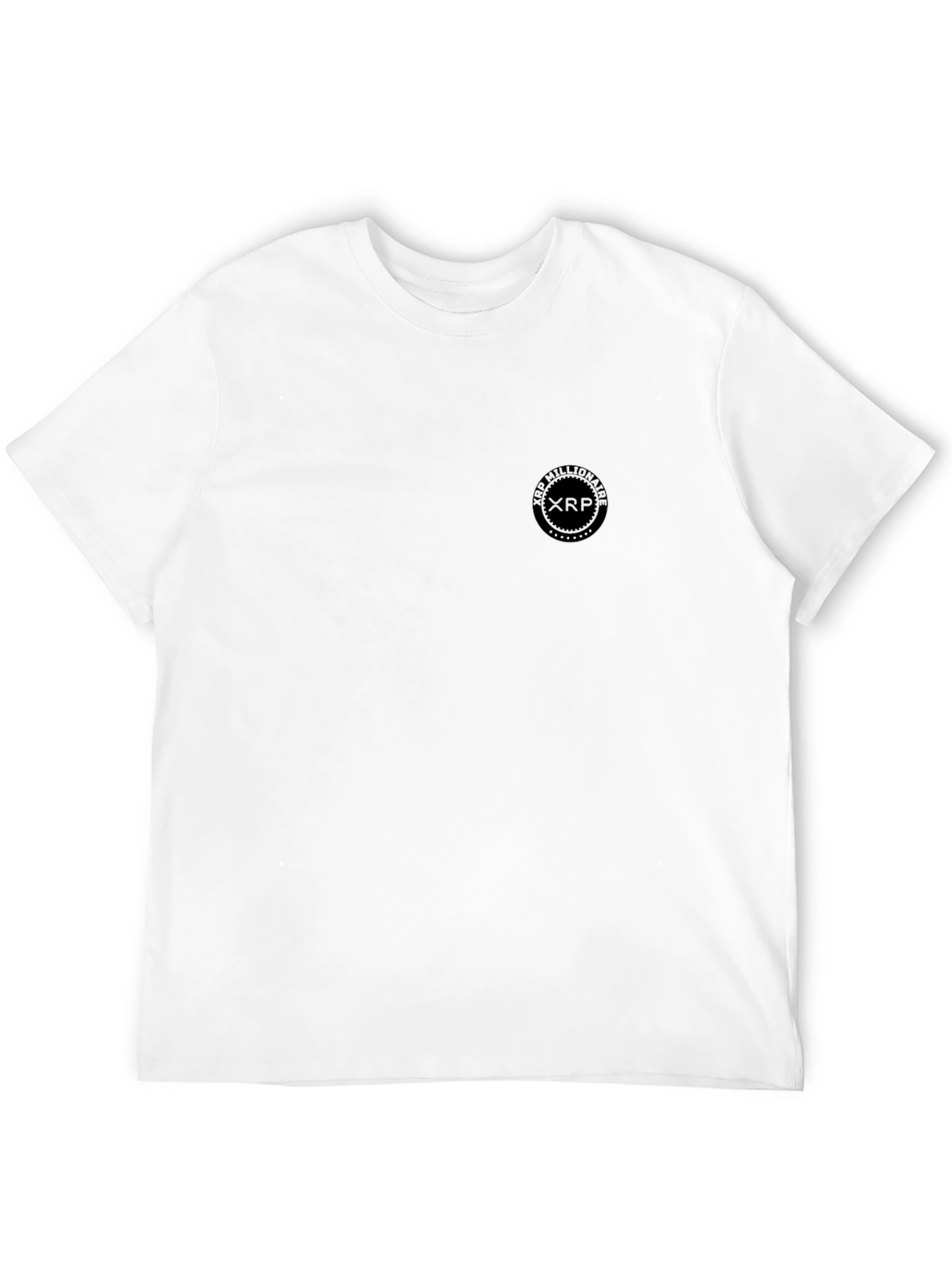 Mens Black XRP T-Shirt - Crypto Fashion