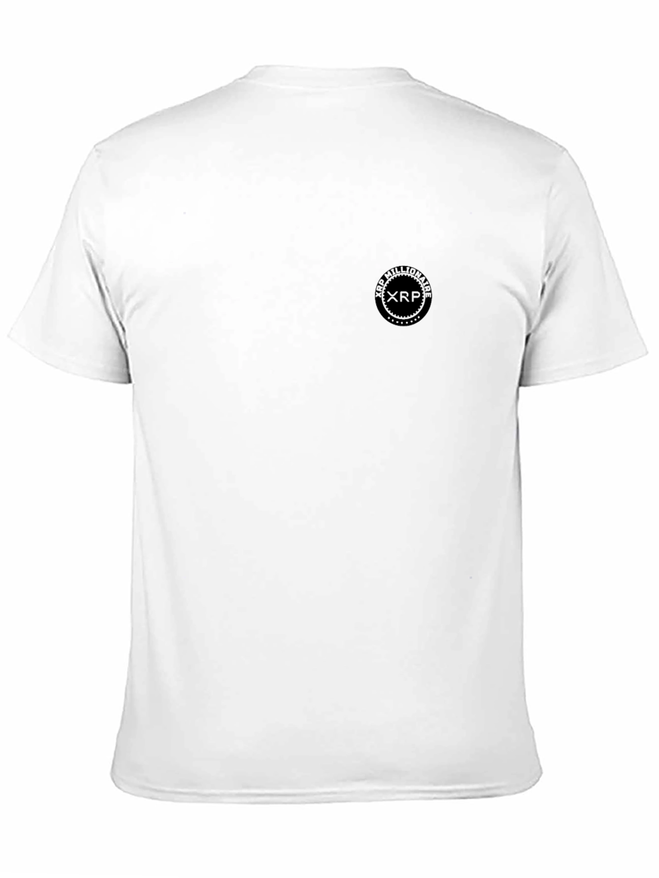 Mens Black XRP T-Shirt - Crypto Fashion