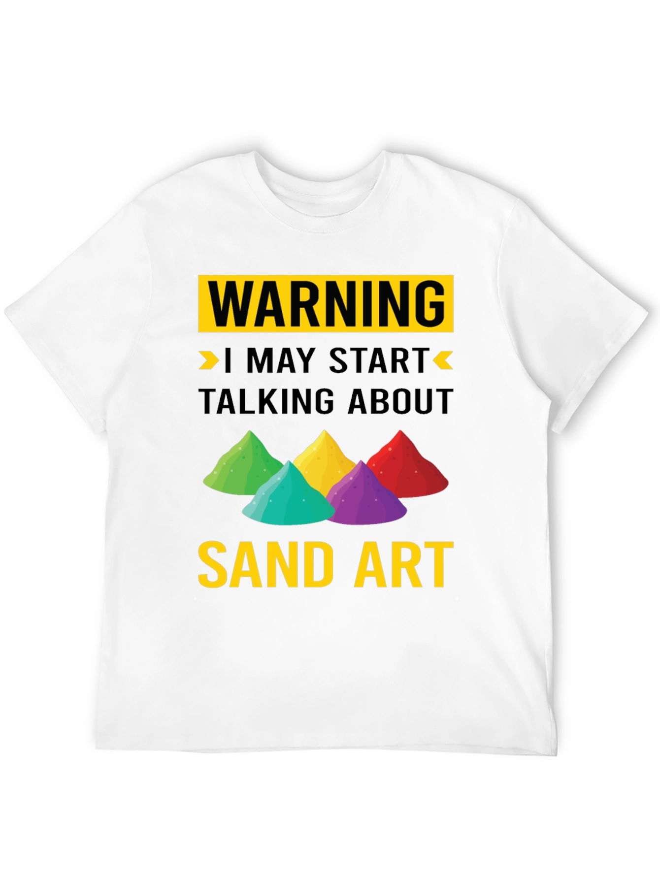 Warning Sand Art T-Shirt