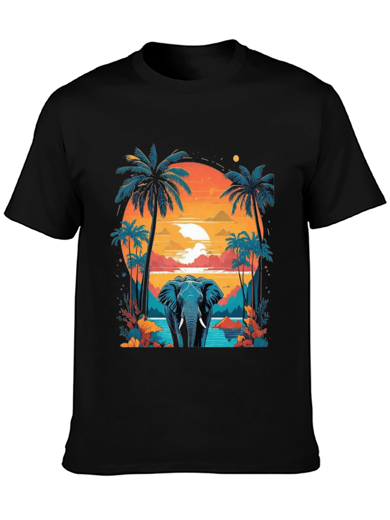 Tropical Elephant T-Shirt