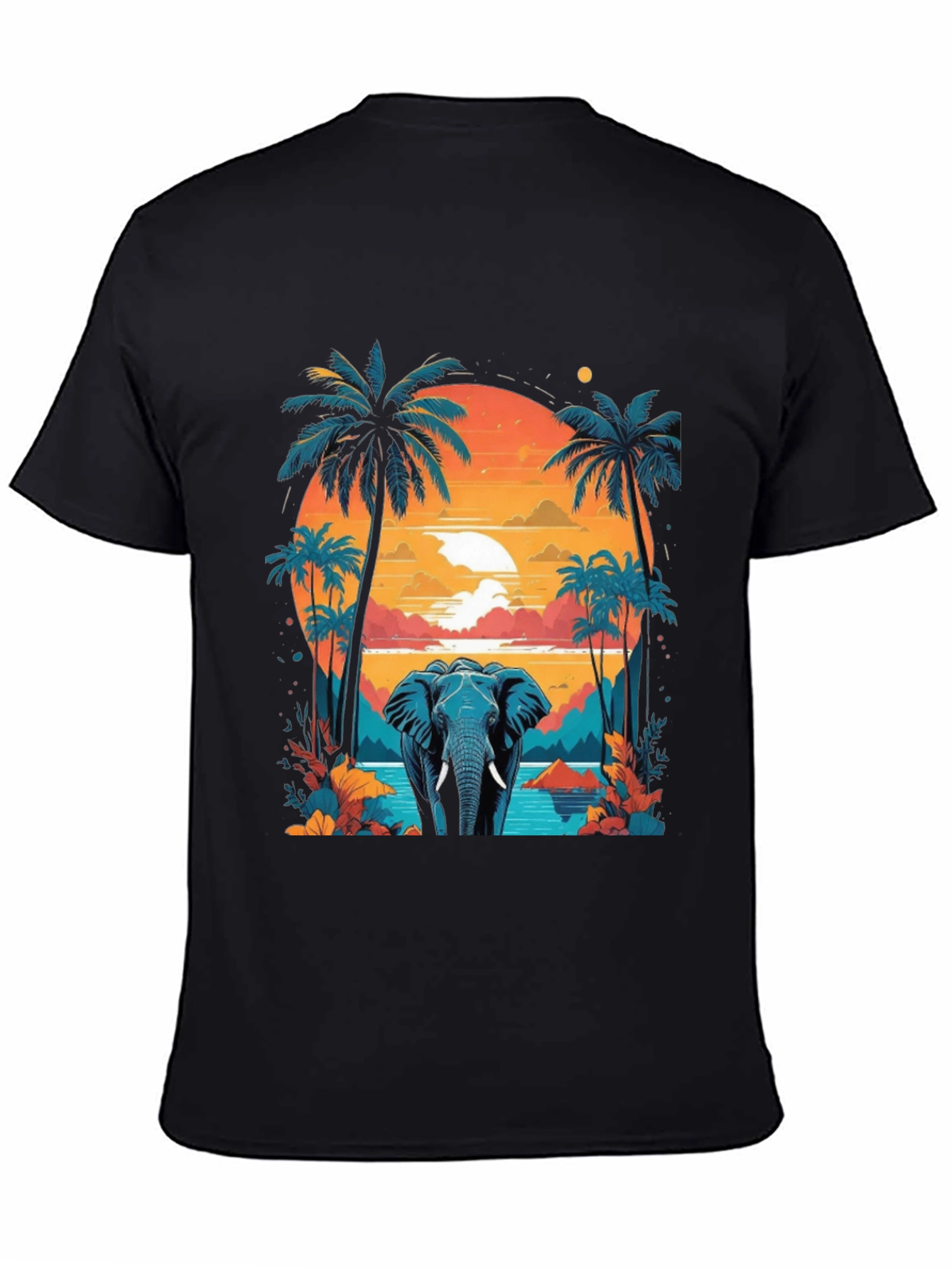Tropical Elephant T-Shirt