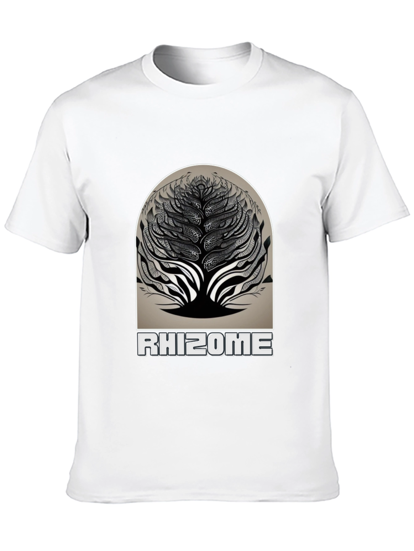 Rhizome Graphic Tee - Unique Design