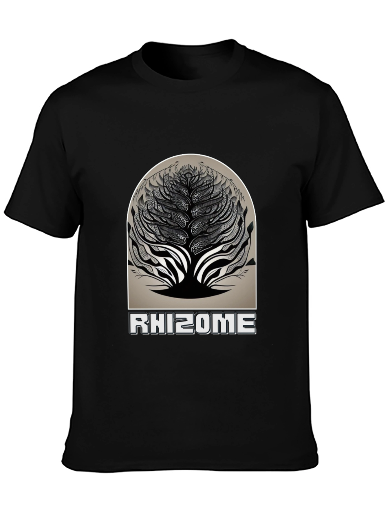 Rhizome Graphic Tee - Unique Design
