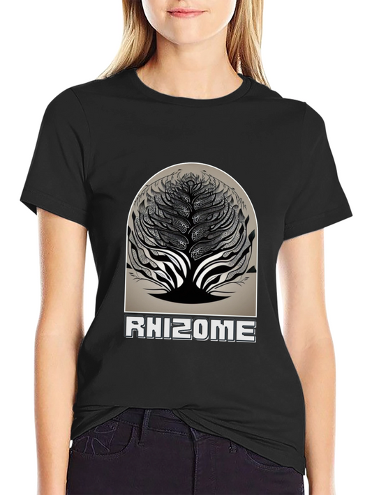 Rhizome Graphic Tee - Unique Design