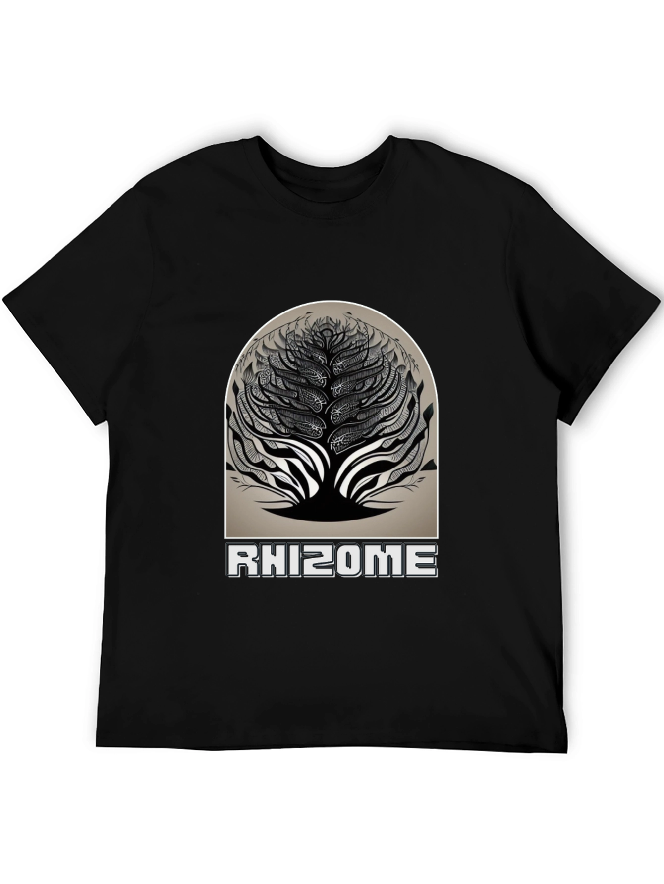 Rhizome Graphic Tee - Unique Design