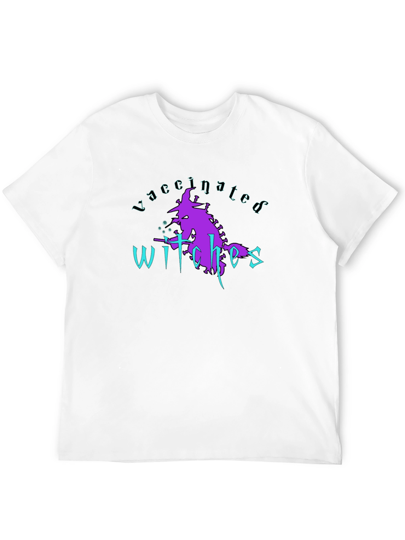 Vaccinated Witches Graphic T-Shirt