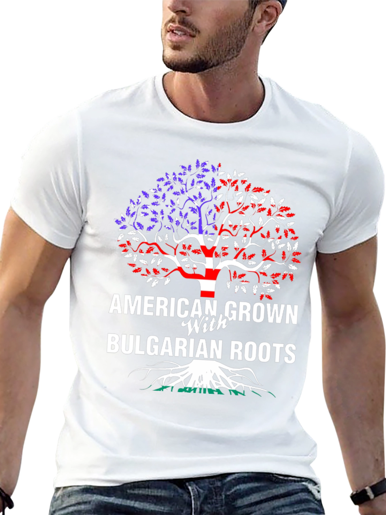 American Grown with Bulgarian Roots T-Shirt