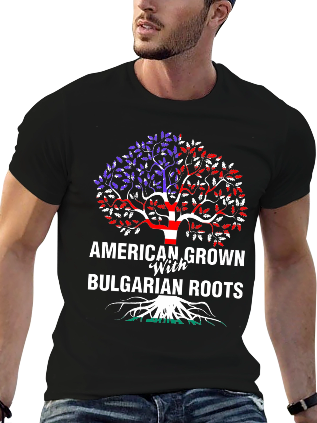American Grown with Bulgarian Roots T-Shirt