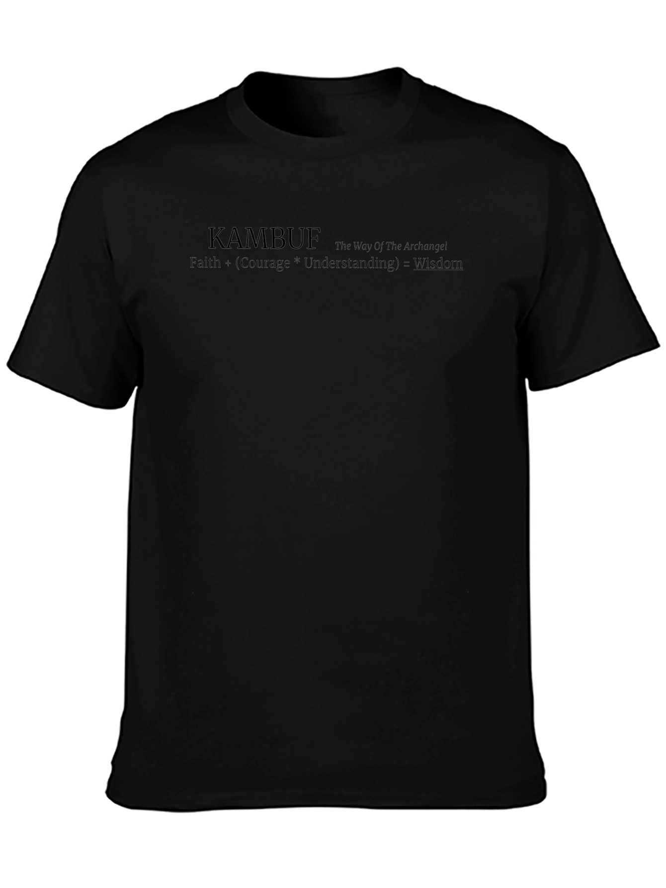 KAMBUF Wisdom Formula Graphic T-Shirt
