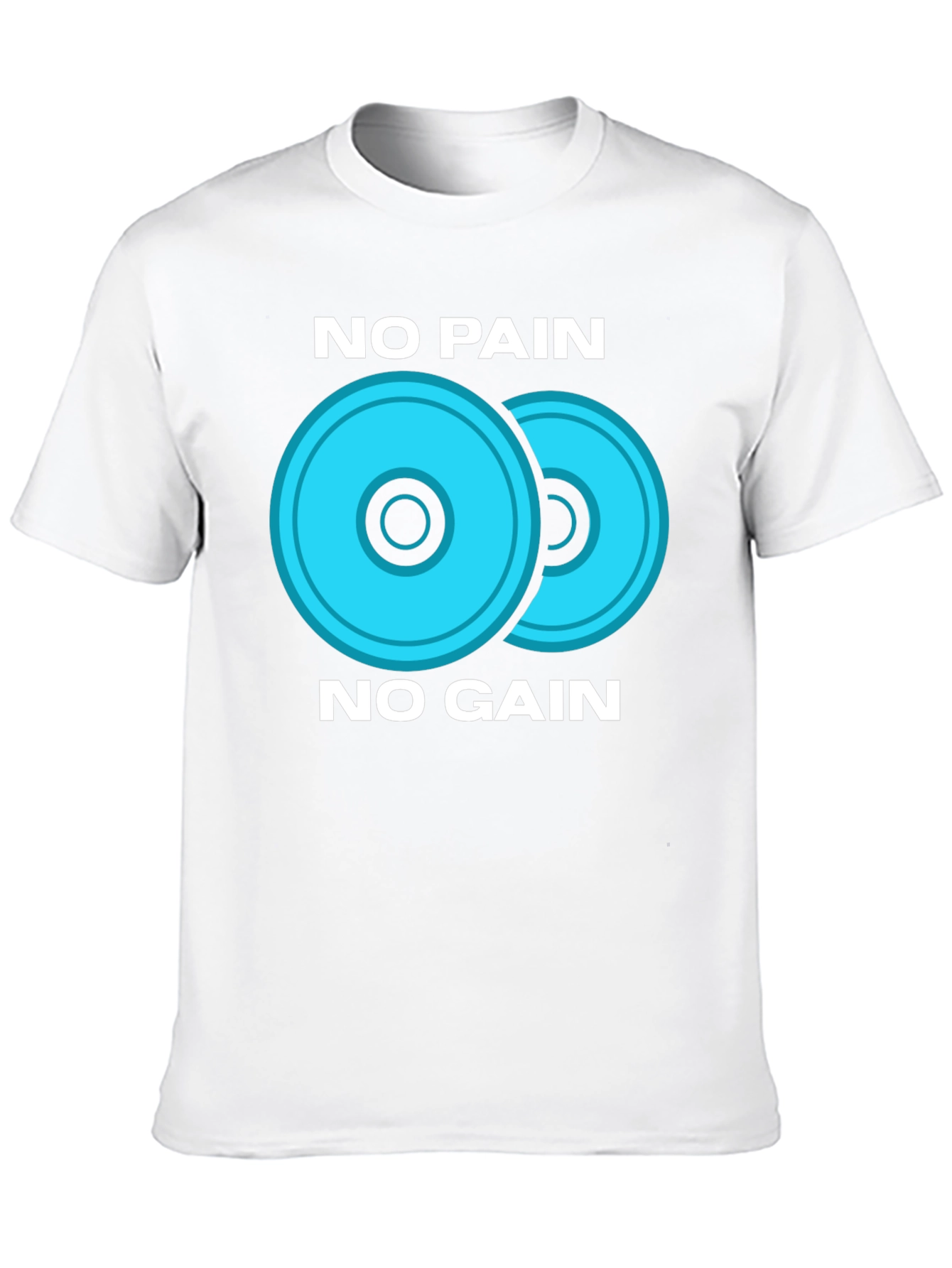 No Pain No Gain Fitness T-Shirt - Gym Motivation