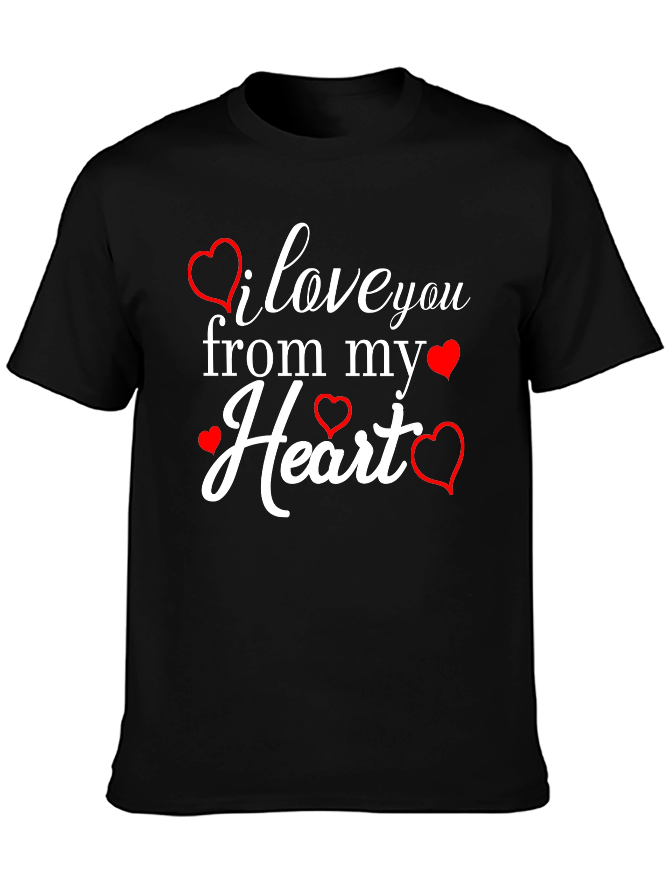 I Love You From My Heart Graphic Tee